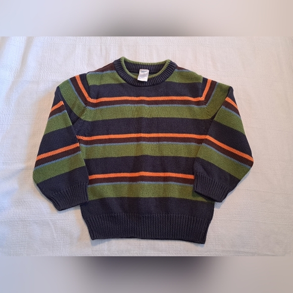 Gymboree boys size 4 knit striped sweater, VGUC - Picture 1 of 3